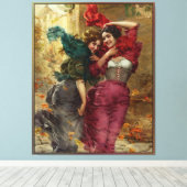 ゲータノベルレイによる風の強い日 キャンバスプリント (インサイチュ (ウッドフロア))