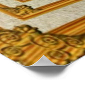 ゲータビーチヴィンテージフレーム ポスター (角)