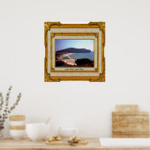 ゲータビーチヴィンテージフレーム ポスター (キッチン)