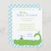 『ゲーターとブルーバード』 招待状 (正面/裏面)