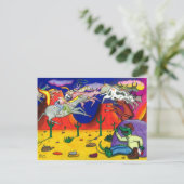 ゲーターと幽霊ライダー ポストカード (スタンド正面)