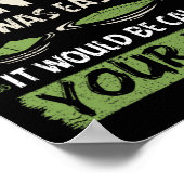 ゲーターもし狩りは簡単 ポスター (角)