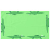 ゲーターアリゲーターワニKids 1st誕生日パーティー テーブルクロス (正面(横))