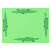 ゲーターアリゲーターワニKids 1st誕生日パーティー テーブルクロス (正面(横))