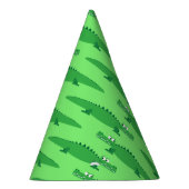 ゲーターアリゲーターワニKids 1st誕生日パーティー パーティーハット (右)