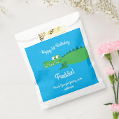 ゲーターアリゲーターワニKids 1st誕生日パーティー フェイバーバッグ (封をした状態)