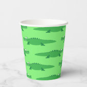 ゲーターアリゲーターワニKids 1st誕生日パーティー 紙コップ (裏面)