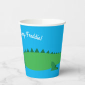 ゲーターアリゲーターワニKids 1st誕生日パーティー 紙コップ (左)