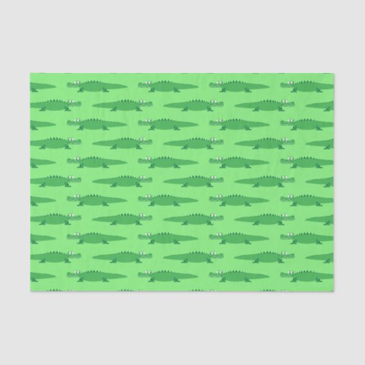 ゲーターアリゲーターワニKids 1st誕生日パーティー 薄葉紙 (正面)