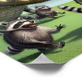 ゲーターハザード – ゴルフアートプリント ポスター (角)