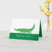 ゲーターブルー カード (黄色い花)