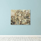 ゲーター刺激 キャンバスプリント (インサイチュ (ウッドフロア))