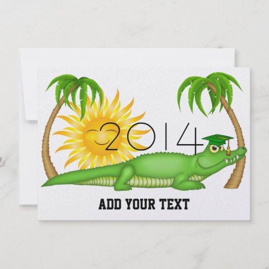 ゲーター卒業 – SRF 招待状 (正面)