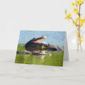 ゲーター誕生日パーティー! カード (黄色い花)