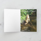 ゲーター誕生日パーティー カード (内部)