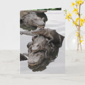 ゲーター誕生日パーティー カード (黄色い花)