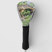 ゲーター-アリゲータードライバーゴルフクラブカバー ゴルフヘッドカバー (正面)