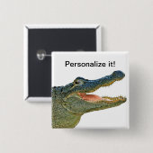 ゲーター 缶バッジ (正面&裏面)