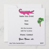 ゲーター – SRF 招待状 (裏面)