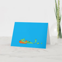 ゲーターA' Drift Greeting Card シーズンカード