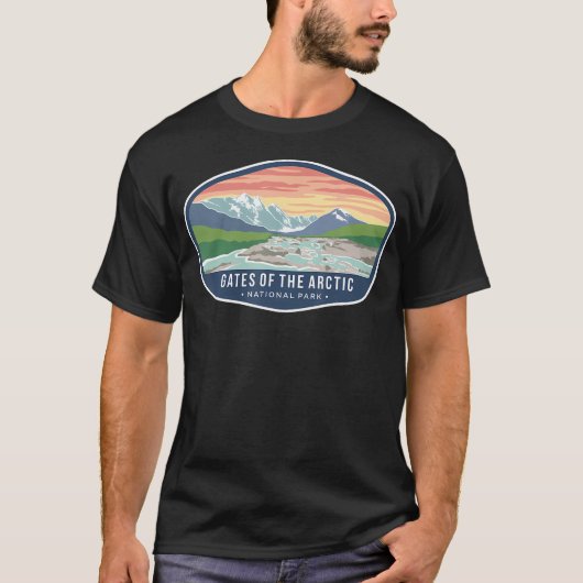ゲーツ・オブ・ジ・アークティック国立公園 Tシャツ (正面)