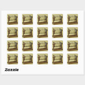 ゲーテの水柱 スクエアシール (シート)