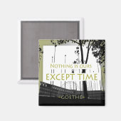 ゲーテやる気を起こさせる引用文磁石 マグネット (正面/裏面)