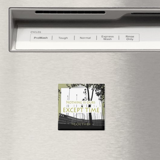 ゲーテやる気を起こさせる引用文磁石 マグネット (インサイチュ (食洗機))