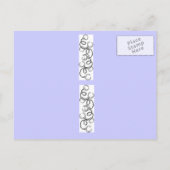 「ゲーテッドコミュニティに引っ越したって聞いた」はがき 案内ポストカード (裏面)