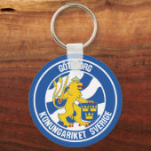 ゲーテンブルク丸エンブレム キーホルダー (正面)