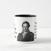 ゲーテ引用文オンザハートマグカップ マグカップ (中央)