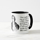 ゲーテ引用文オン・ライフ マグカップ (正面右)