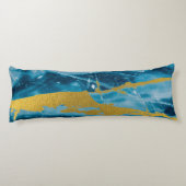 ゲーデアガテジェムストーンブルーと金ゴールド ボディピロー (裏面)