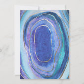 ゲーデアガテジェムストーン結婚式招待状 招待状 (裏面)