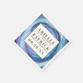 ゲーデアゲートゲ結婚ムストーンのナプキン スタンダードカクテルナプキン (角)