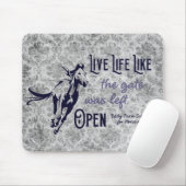 ゲートのような生きている生命は開いた左でした マウスパッド (マウス)