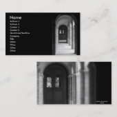 ゲートのプロフィールカードへ導くこと 名刺 (正面/裏面)