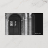 ゲートのプロフィールカードへ導くこと 名刺 (裏面)