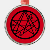 ゲートの署名ネクロノミコン メタルオーナメント (正面)