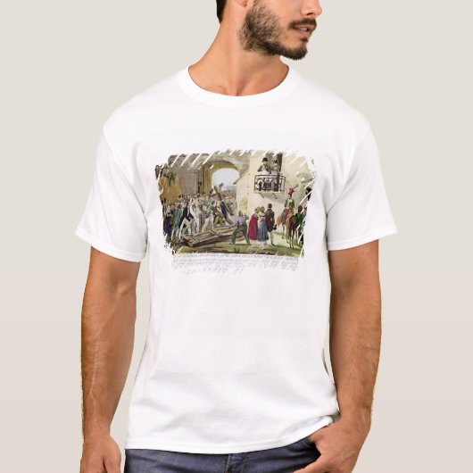 ゲートを沈殿させている住民 Tシャツ (正面)