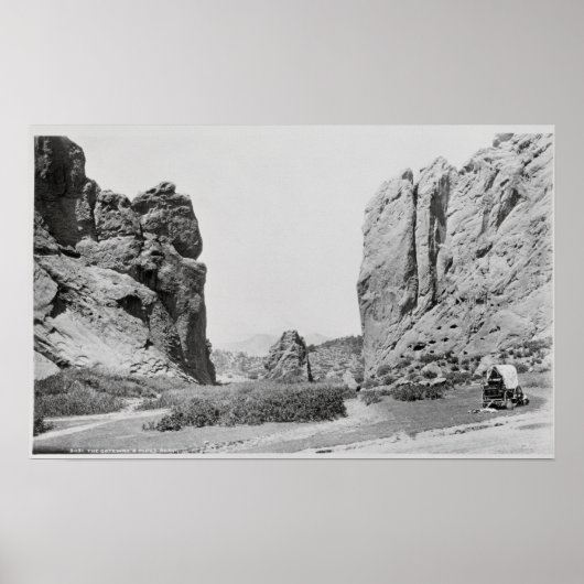 ゲートウェイとパイクのピーク ポスター (正面)