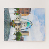 ゲートウェイアーチキーナープラザミズーリ ジグソーパズル (横)