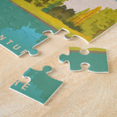 ゲートウェイアーチナショナルパーク – ミズーリセントルイス ジグソーパズル (側面)