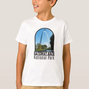 ゲートウェイアーチ国立公園ミズーリ Tシャツ