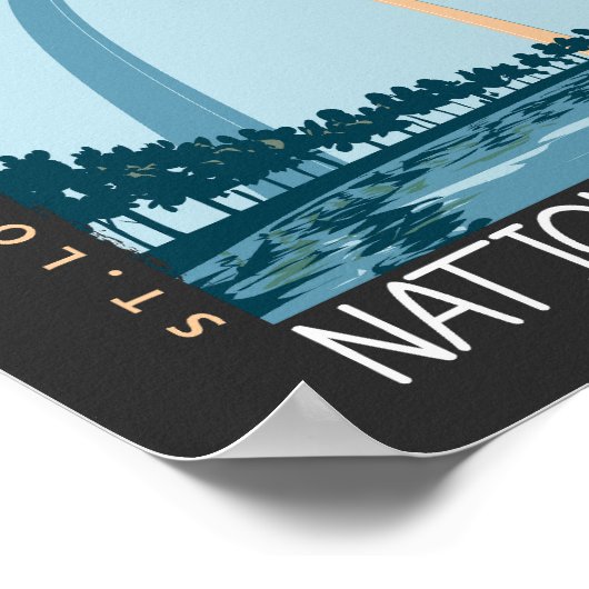 ゲートウェイアーチ国立公園動揺して ポスター (角)