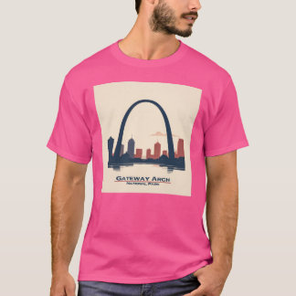 ゲートウェイアーチ国立公園2 Tシャツ