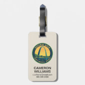 ゲートウェイアーチ国立公園 ラゲッジタグ (裏面縦)