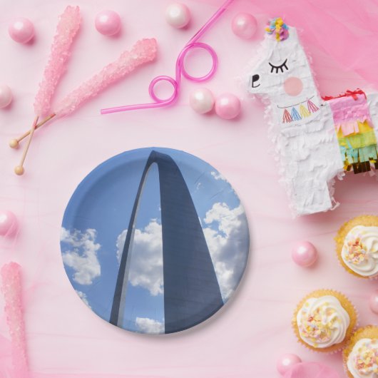 ゲートウェイアーチ ペーパープレート (パーティー)