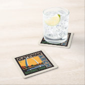 ゲートウェイアーチ |ミズーリ、セントルイス スクエアペーパーコースター (インサイチュ)