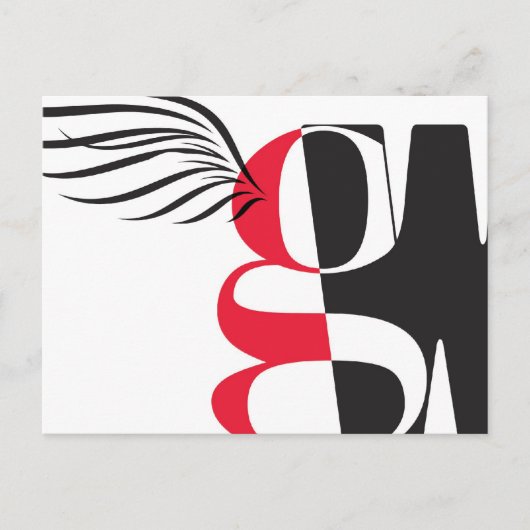 ゲートウェイ女性はがき ポストカード (正面)